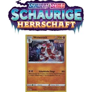 Pokémon Schaurige Herrschaft 087/198 Wolwerock HOLO