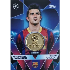 Topps Match Attax Champions League 2025/26 UCL Medal Winner Relic UCLW-DV David Villa
