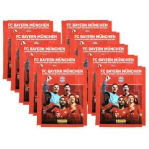 Panini BAYERN MÜNCHEN Sticker 10 Stickertüten
