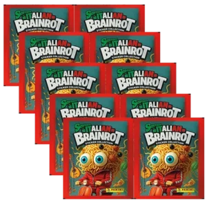 Panini Skifidol Italian Brainrot Sticker 2025 – 10 Tüten