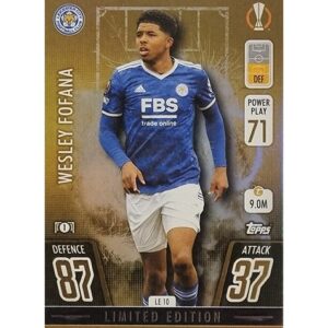 Topps Champions League 2021/2022 LE 10 Wesley Fofana