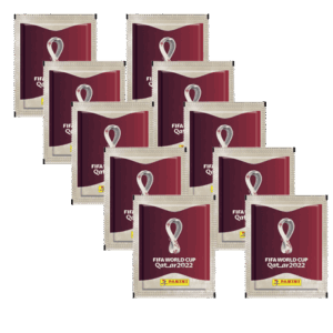 Panini FIFA World Cup Qatar 2022 Offizielle Stickerserie - 10x Stickertüten