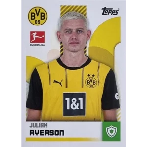 Topps Bundesliga Sticker Saison 2024/2025 / Sticker Nummer 105 Julian Ryerson