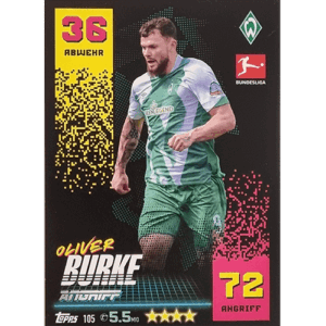 Topps Match Attax Bundesliga 2022-23 - Nr 105 Oliver Burke
