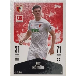 Topps Bundesliga Match Attax 2024/25 / Nr. 011 MERT KÖMÜR