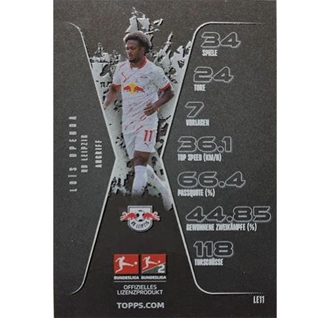 Topps Bundesliga Match Attax 2024/25 / Limited Edition Karte LE11 LOIS OPENDA