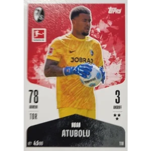 Topps Bundesliga Match Attax 2024/25 / Nr. 110 NOAH ATUBOLU