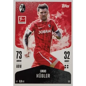 Topps Bundesliga Match Attax 2024/25 / Nr. 111 LUKAS KÜBLER