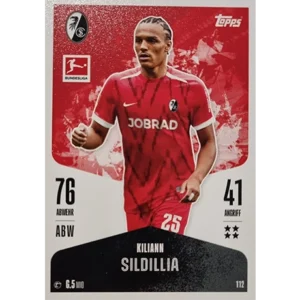 Topps Bundesliga Match Attax 2024/25 / Nr. 112 KILIANN SILDILLIA