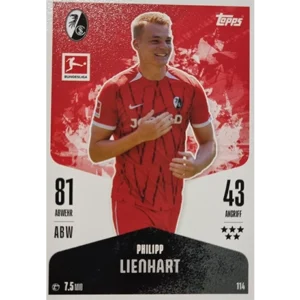 Topps Bundesliga Match Attax 2024/25 / Nr. 114 PHILIPP LIENHART