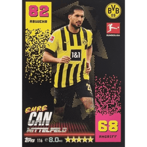 Topps Match Attax Bundesliga 2022-23 - Nr 116 Emre Can