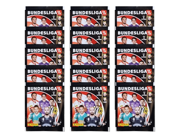 Panini Bundesliga Österreich Sticker 2024/25 / 15x Stickertüten – Bild 3