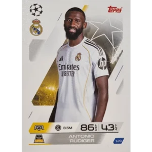 Topps Match Attax Champions League 2025/26 KARTE 120 ANTONIO RÜDIGER