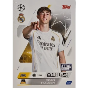 Topps Match Attax Champions League 2025/26 Karte 125 DEAN HUIJSEN