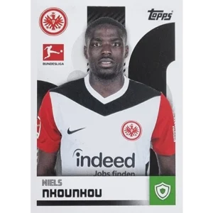 Topps Bundesliga Sticker Saison 2024/2025 / Sticker Nummer 128 Niels Nkounkou