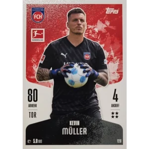 Topps Bundesliga Match Attax 2024/25 / Nr. 128 KEVIN MÜLLER
