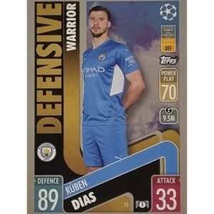 Topps Champions League 2021/2022 Nr 013 Ruben Dias