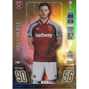 Topps Champions League 2021/2022 LE 13 Declan Rice