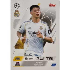 Topps Match Attax Champions League 2025/26 Karte 131 ARDA GÜLER