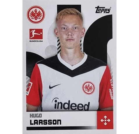 Topps Bundesliga Sticker Saison 2024/2025 / Sticker Nummer 132 Hugo Larsson