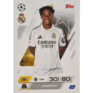 Topps Match Attax Champions League 2025/26 KARTE 134 ENDRICK