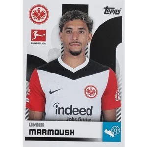 Topps Bundesliga Sticker Saison 2024/2025 / Sticker Nummer 136 Omar Marmoush