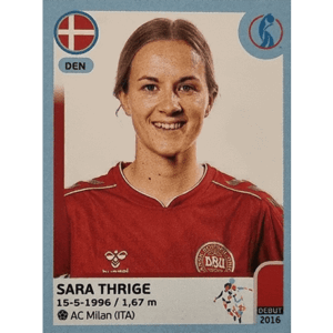 Panini Frauen EM 2022 Sticker - Nr 139 Sara Thrige