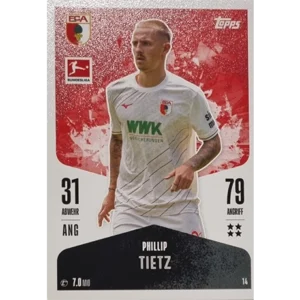 Topps Bundesliga Match Attax 2024/25 / Nr. 014 PHILIP TIETZ