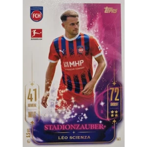 Topps Bundesliga Match Attax 2024/25 / Nr. 141 LEO SCIENZA / STADIONZAUBER