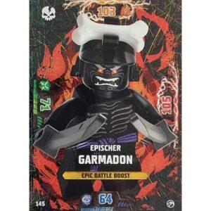 Lego Ninjago Serie 7 Trading Cards Geheimnisse der Tiefe - Nr 145 Epischer Garmadon