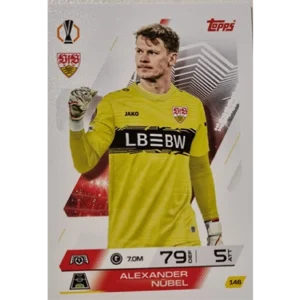 Topps Match Attax Champions League 2025/26 KARTE 146 ALEXANDER NÜBEL