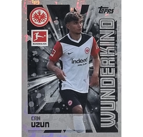 Topps Bundesliga Sticker Saison 2024/2025 / Sticker Nummer 146 Can Uzun / Wunderkind Glitzer