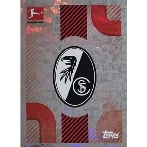 Topps Bundesliga Sticker Saison 2024/2025 / Sticker Nummer 147 SC Freiburg Logo