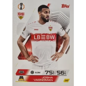 Topps Match Attax Champions League 2025/26 Karte 147 JOSHA VAGNOMAN