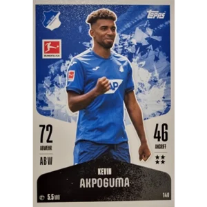 Topps Bundesliga Match Attax 2024/25 / Nr. 148 KEVIN AKPOGUMA