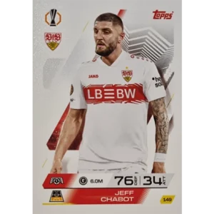 Topps Match Attax Champions League 2025/26 Karte 149 JEFF CHABOT