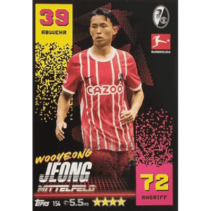 Topps Match Attax Bundesliga 2022-23 - Nr 154 Wooyeong Jeong
