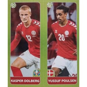 Panini EURO 2020 Sticker Nr 155 Dolberg Poulsen