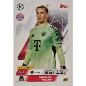 Topps Match Attax Champions League 2025/26 Karte 155 MANUEL NEUER