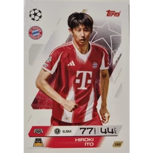 Topps Match Attax Champions League 2025/26 KARTE 162 HIROKI ITO