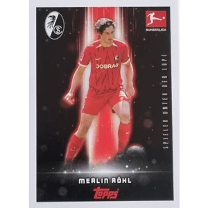 Topps Bundesliga Sticker Saison 2024/2025 / Sticker Nummer 164 Merlin Röhl / Spieler unter der Lupe