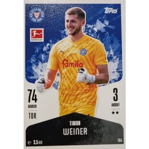Topps Bundesliga Match Attax 2024/25 / Nr. 164 TIMON WEINER