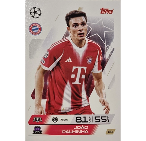 Topps Match Attax Champions League 2025/26 KARTE 164 JOAO PALHINHA
