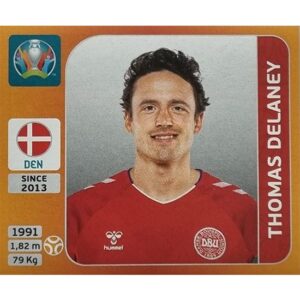 Panini EURO 2020 Sticker Nr 166 Thomas Delaney