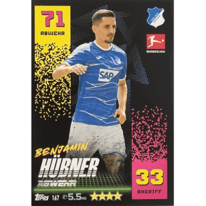 Topps Match Attax Bundesliga 2022-23 - Nr 167 Benjamin Hübner