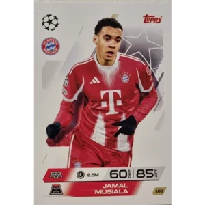 Topps Match Attax Champions League 2025/26 Karte 169 JAMAL MUSIALA