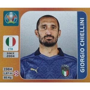 Panini EURO 2020 Sticker Nr 017 Giorgio Chiellini