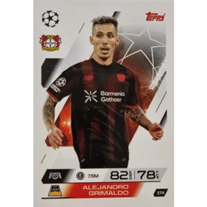 Topps Match Attax Champions League 2025/26 KARTE 174 ALEJANDRO GRIMALDO