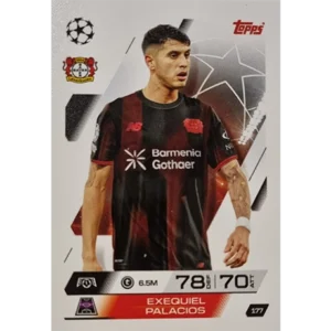 Topps Match Attax Champions League 2025/26 Topps Match Attax Champions League 2025/26 Karte 177 EXEQUIEL PALACIOS