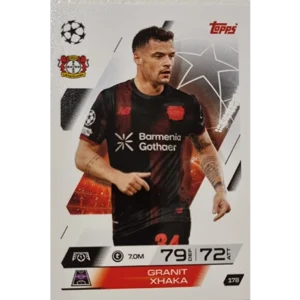 Topps Match Attax Champions League 2025/26 KARTE 178 GRANIT XHAKA